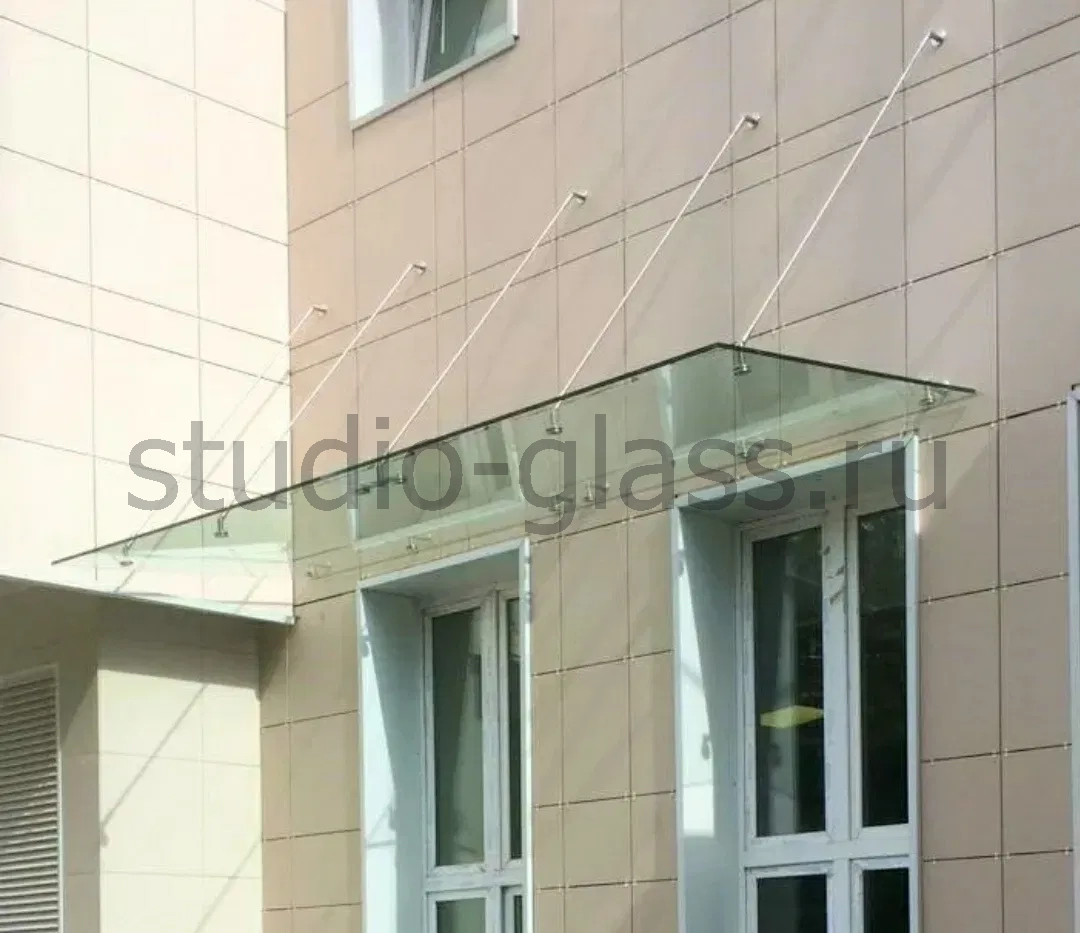 стеклянные козырьки цена в Геленджик